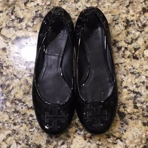 Tory Burch Ballet Flats sz 10 black